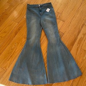 Free people bell bottoms